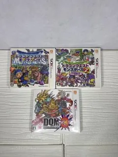 3DS ドラゴンクエストモンスターズ 3本セット テリー イルルカ ジョーカー3
