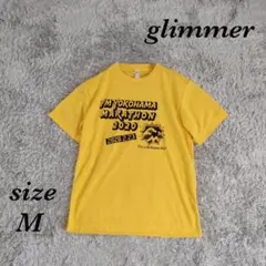 グリマー (M) プリント Tシャツ 半袖 メッシュ 速乾 横浜マラソン 大会