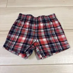 carter's 赤青チェック 6ヶ月 パンツ