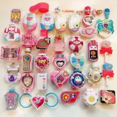 プリキュアオールスターズ【変身/攻撃アイテム ミニチュアマスコットセット】