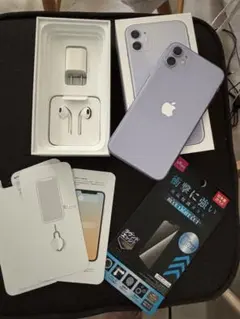 中古美品　Apple iPhone 11 64GB ラベンダー