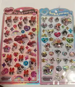 パワーパフガールズ うるちゅる ポップシール 正規品