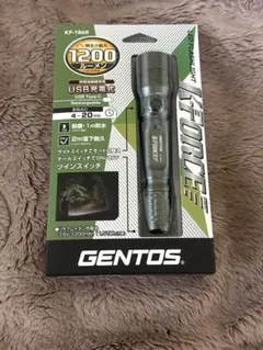 未使用未開封品GENTOS ジェントス　　KF-186R LEDフラッシュライトのサムネイル