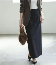 noble ジャージーライクカラータイトスカート サイズ36