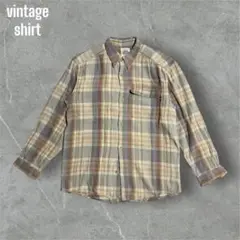 OfftheWallヴィンテージチェックシャツ素敵カラー90sy2k