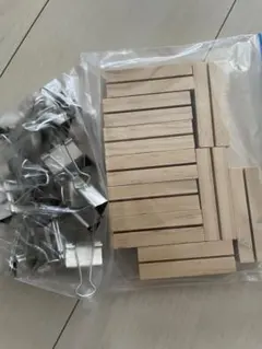 席札ホルダー、クリップ