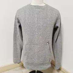 graniph/グラニフ スウェット トレーナー【M】グレー ペンギン