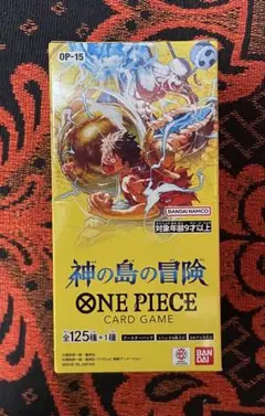 ワンピースカード　神の島の冒険BOX テープカット　4BOX 在庫処分 テープ付き ワンピースカードゲーム 神の島の冒険 4BOX