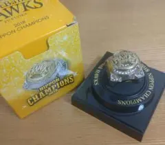 ソフトバンクホークス チャンピオン指輪