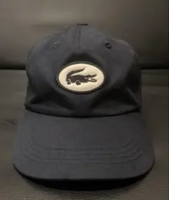 ラコステ LACOSTE キャップ オーバル ワニロゴパッチ