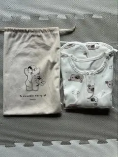 【新品】スワドル　くま　Mサイズ