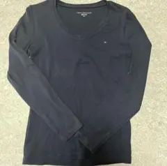 TOMMY HILFIGER 長袖 Tシャツ ネイビー