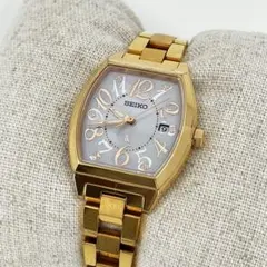 SEIKO ルキア 美品 希少 廃盤 新品電池 ゴールド クロノグラフ - メルカリ