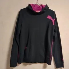 PUMA　プーマ　フード付きトレーナー　パーカー　ワンポイント　Ｌ