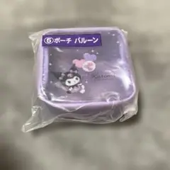 Kuromi スクエアポーチ 紫