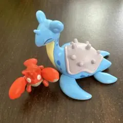 ポケモン みんなのラプラス ガチャガチャ　ヘイガニ　ラプラス