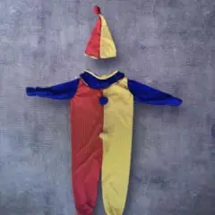 ハロウィンコスプレに！ピエロコスチューム120-130