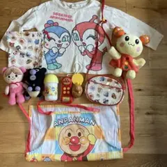 アンパンマン おもちゃ　ポシェット　ぬいぐるみ　セット