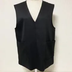 OPAQUE.CLIP オペーク プルオーバー ベスト ノースリーブ ブラック