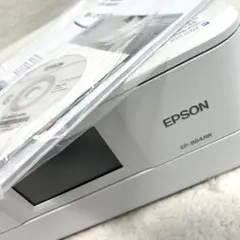 エプソン プリンターA4インクジェット複合機 カラリオEP-884AWホワイト白