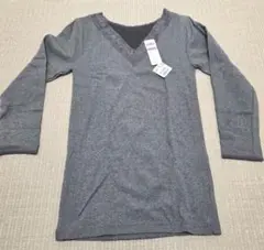 FREE FIT 婦人 Vネック 長袖 シャツ　M