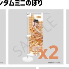 鎮西寿々歌 ミニのぼりⅹ2