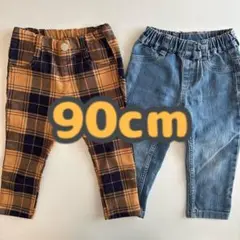 美品 ブリーズ 西松屋 長ズボン 90 BREEZE ボトムス