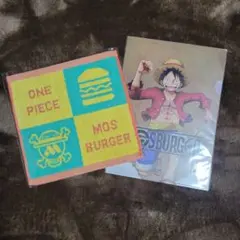 モスバーガー　ワンピースグッズ