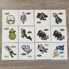 ポケモンパンシール　12枚セット