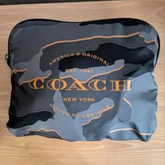 コーチ　ポケッタブルリュック（カモフラ柄）
