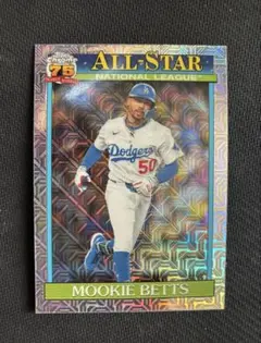 【オールスター・クローム】ムーキー・ベッツ ドジャース Topps インサート