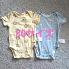ユニクロ　ロンパース 80サイズ