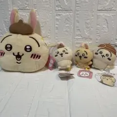 ちいかわ × サンリオ コラボ フェイス ポシェット うさぎ　その他