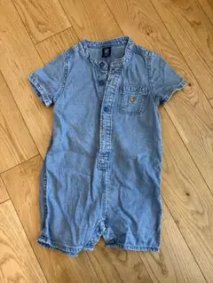 BabyGAPデニムロンパース