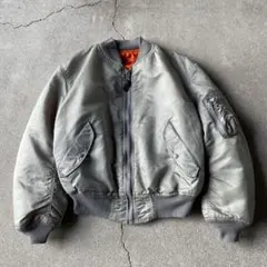 2025年最新】alpha MA-1 usa製 シルバーの人気アイテム - メルカリ