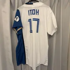 北海道日本ハムファイターズ 伊藤大海 投手 直筆サイン入り ビジター