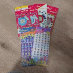 たまごっち　キラキラシール2　プチプチシール 6枚セット