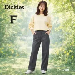 【ディッキーズ】スリムストレートパンツ　F　ブラック　黒　カジュアル