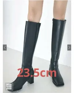 GRL グレイル スクエアトゥロングブーツ[zr721a]