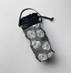 new 持ち手付Ｍサイズボトルケース ミナペルホネン生地使用rosy-chaのサムネイル