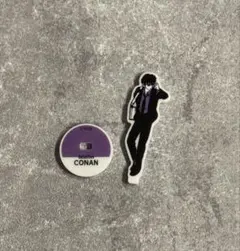 コナン探偵社 名探偵コナン　青山剛昌ふるさと館　ミニアクリルスタンド　松田陣平