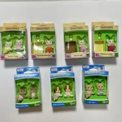 【すべて新品】シルバニアファミリー　赤ちゃん7つセット