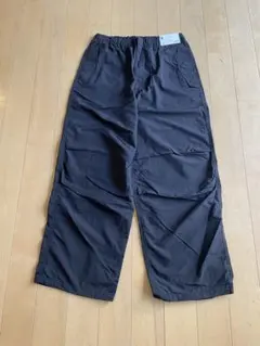 GU パラシュートパンツ L ブラック