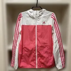 【美品】adidas フード付きジャージ 上 Ｌ