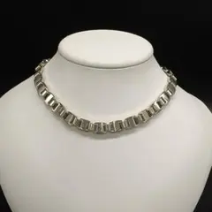 Ferragamo フェラガモ チェーンネックレス シルバーカラー