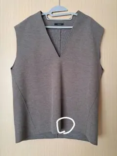 JOURNAL STANDARDブラウン Vネック ノースリーブ トップス