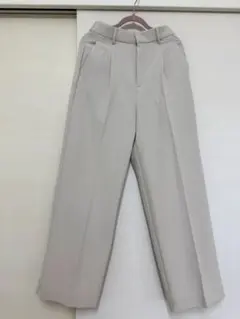 【最終値下げ！！】新品未使用ライトグレー パンツ 34サイズ