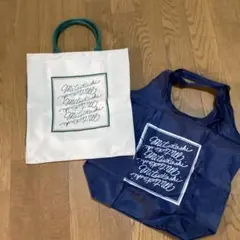 【新品未使用】三越オリジナル　トートバッグ　＆　エコバッグ　ノベルティ　2点