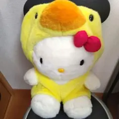 98年 Lサイズ ハローキティ ヒヨコキティ ぬいぐるみ