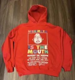 7*3様 NISHIMOTO IS THE MOUTH パーカー 赤 ニシモトイ